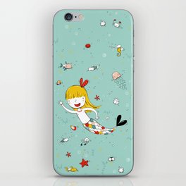 Little Mermaid iPhone Skin
