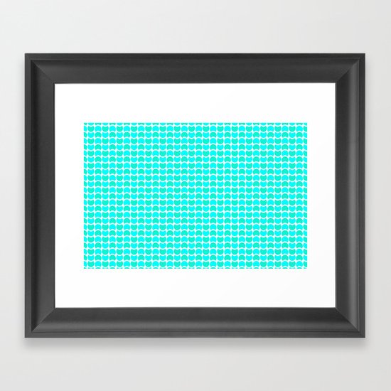HobNob Sea Small Framed Art Print