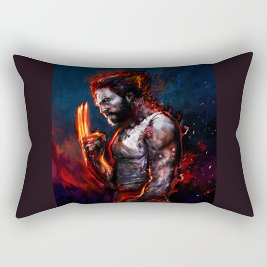 last time Rectangular Pillow