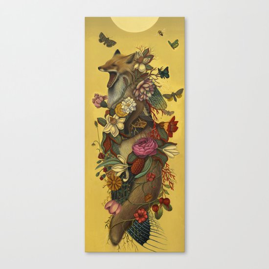 Fox Confessor Canvas Print