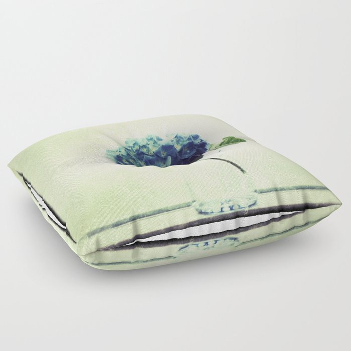Hydrangea My Favorite Floor Pillow
