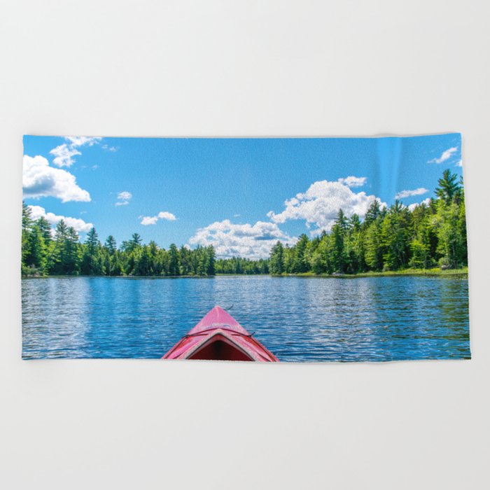 Just Keep Paddling Beach Towel Just Keep Paddling Beach Towel