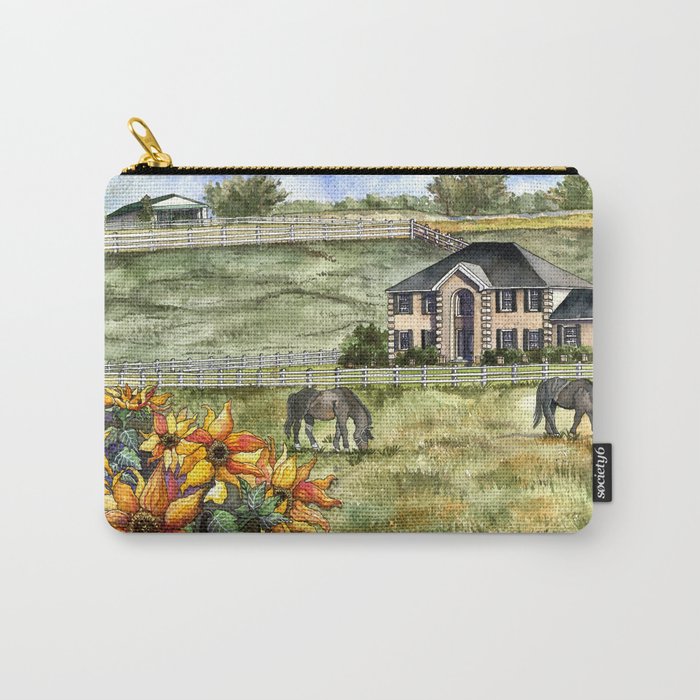 The Horse Ranch Carry-All Pouch