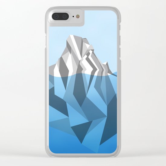 ANTARCTIC ICEBERG Clear iPhone Case