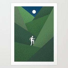 The Climber Art Print