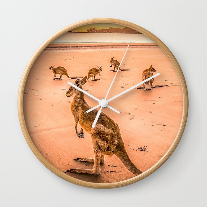 42 Wallaby Bay Wall Clock