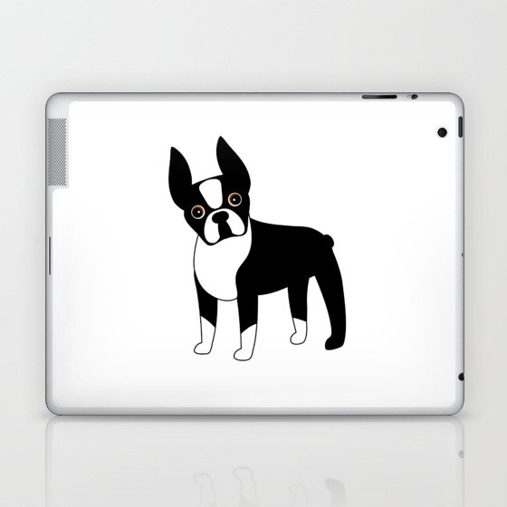 Boston Terrier Laptop & iPad Skin