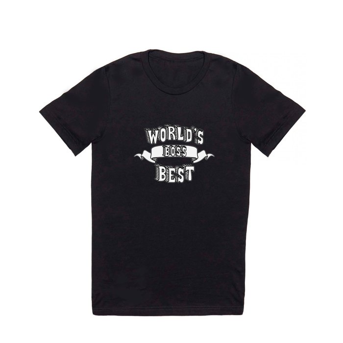 World's Best Boss T Shirt