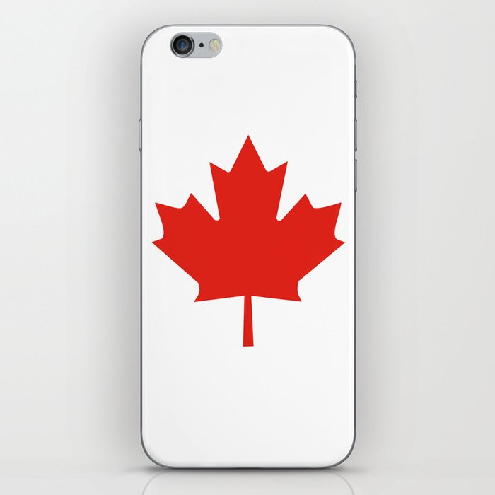 Canada flag iPhone Skin
