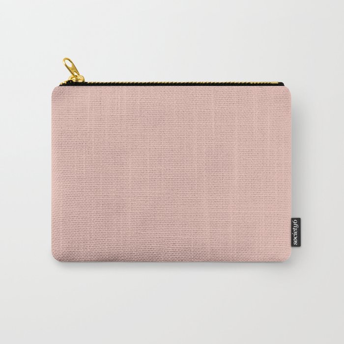 Natural Pink Minimalist Carry-All Pouch