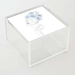 Blue Lily Beauty Acrylic Box