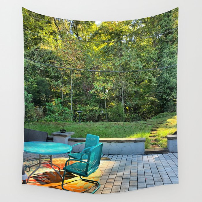 Outdoor discount wall tapestry