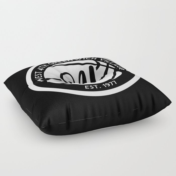 West 4th "The Cage", Greenwich Village, New York City Basketball Floor Pillow