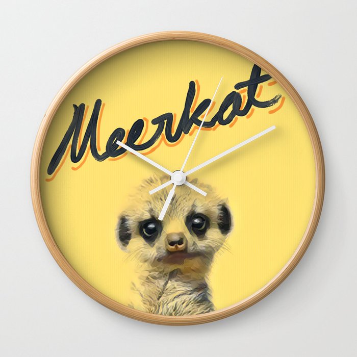 Meerkat | Yellowcard NO.1 Wall Clock