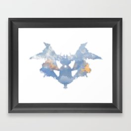 Rorschach Framed Art Print