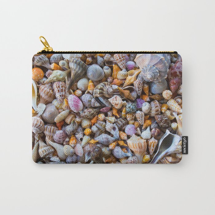 Seashell Collection Carry-All Pouch