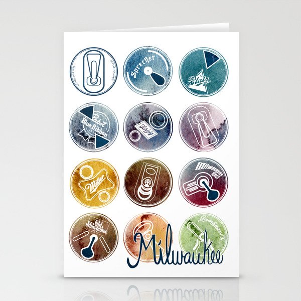 Milwaukee Beer Stationery Cards