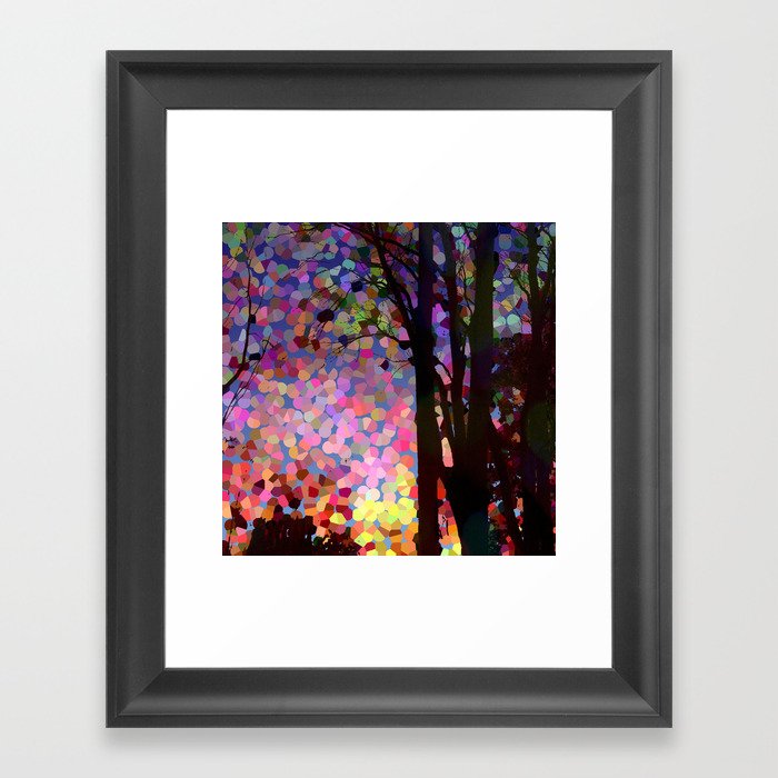 Jellybean Skies Framed Art Print