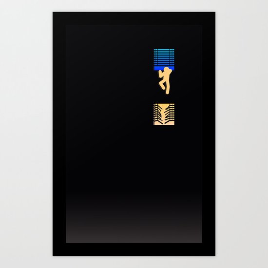 Out of Sin (Natural) Art Print