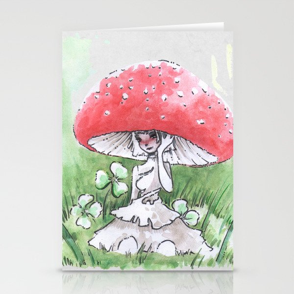 Empire of Mushrooms: Amanita Muscaria Stationery Cards