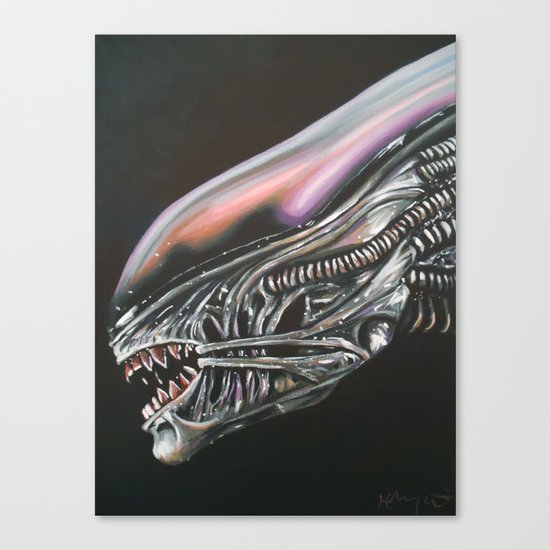 Xenomorph Canvas Print