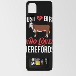 Hereford Cow Cattle Bull Beef Farm Android Card Case
