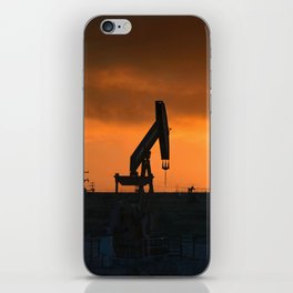Oil Rig At Sunset 6 #texas iPhone Skin