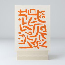 Klee's Strokes Mini Art Print