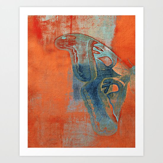 Moths 5 Art Print