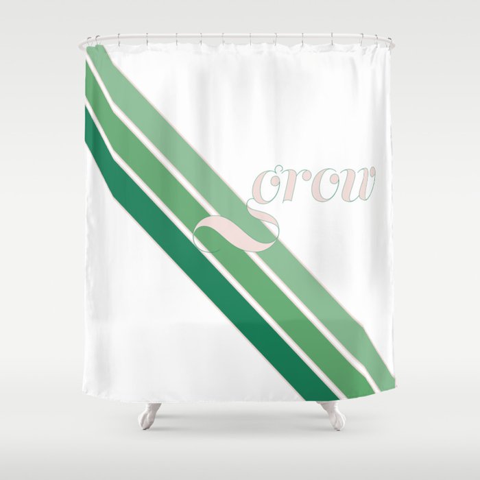 Grow Greens Shower Curtain