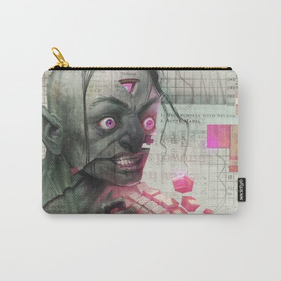 Self Analysis Defrag Carry-All Pouch