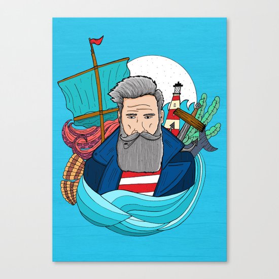 The Sailor Canvas Print