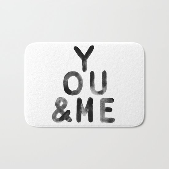 You & Me Bath Mat