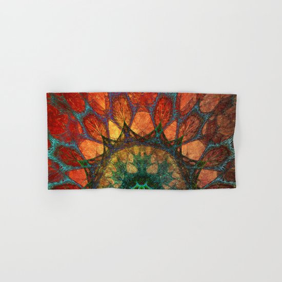 Sun Mandala Hand & Bath Towel