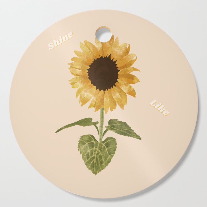 Sunflower Cutting Board