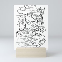 Kaslo River Flow Mini Art Print