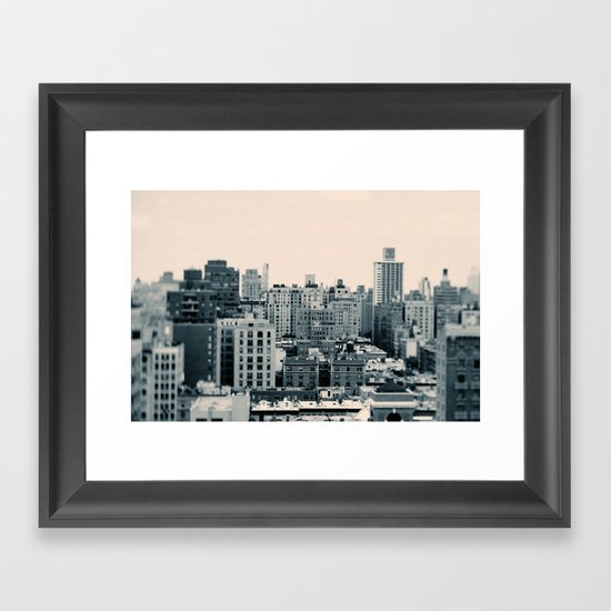 The View Framed Art Print