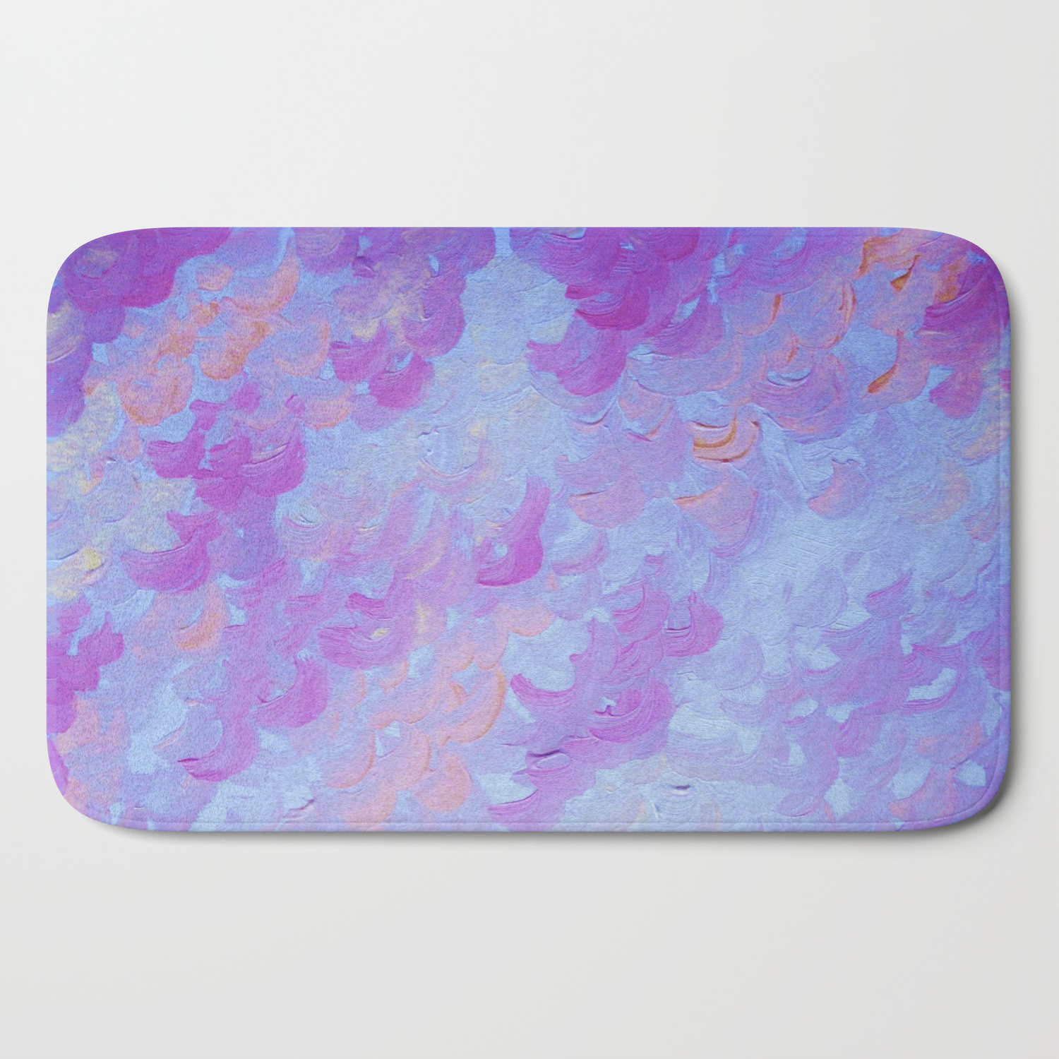 Purple Plumes Soft Pastel Wispy Lavender Clouds Lilac Plum