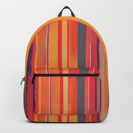 Work 101 stripe Backpack