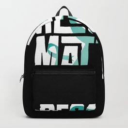 Recovery Matters Drug Alcohol Awareness Addiction Ribbon Backpack