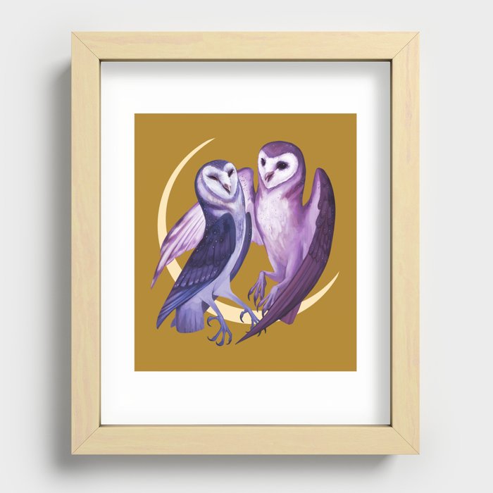 You Know Who Loves You Recessed Framed Print