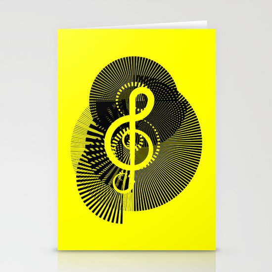 Clef Stationery Cards