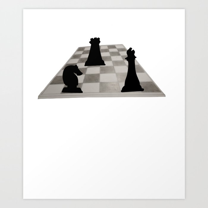 Chess Art Print