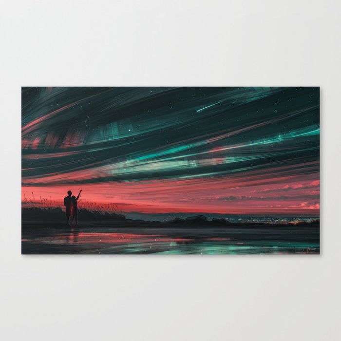 Stars and You Canvas Print