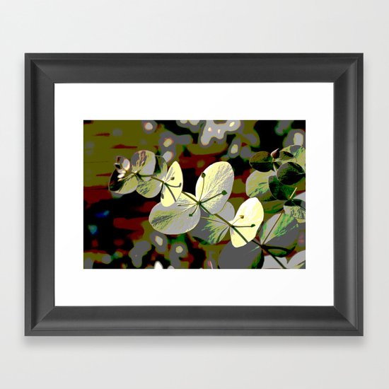 Bright Leaf Framed Art Print