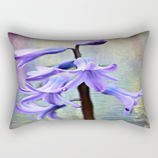 Hyacinth Flower Rectangular Pillow