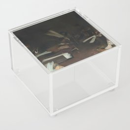 John Sargent - Venetian Glass Workers Acrylic Box