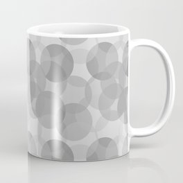 Gray Bubbles Coffee Mug