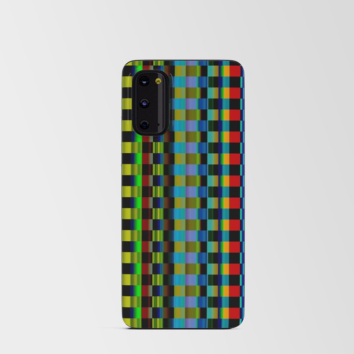 Colorful Geometric Pattern Android Card Case