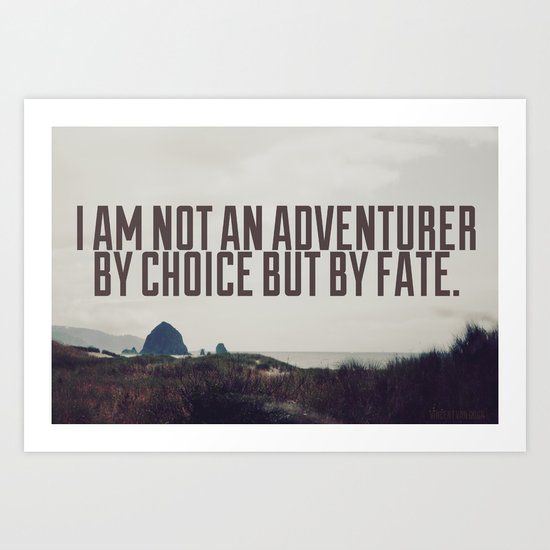 Adventurer by Fate Art Print